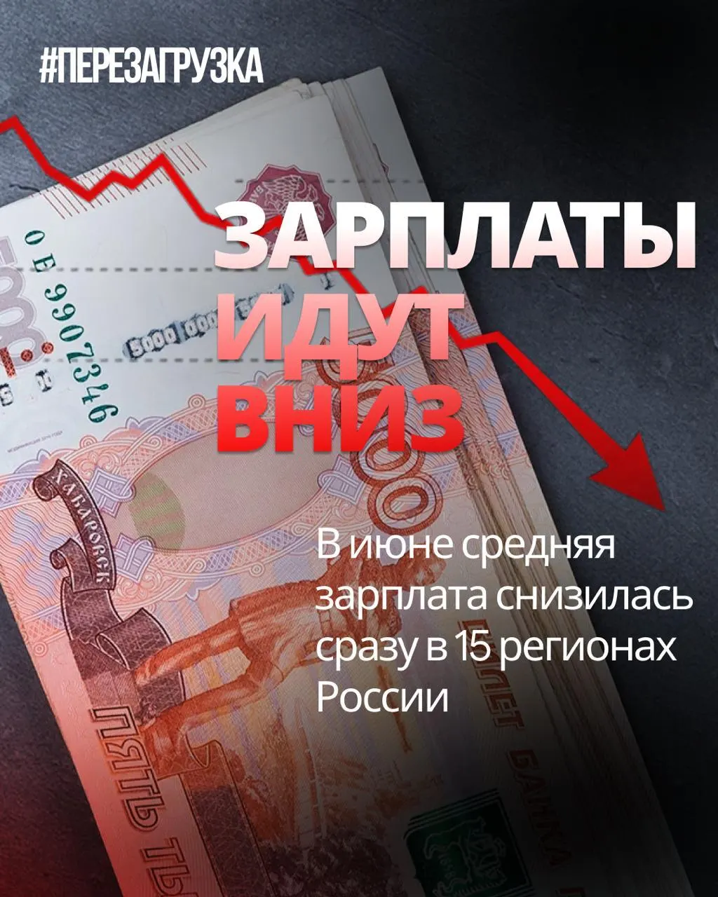 В июне номинальная заработная плата снизилась в 15 регионах России; в отдельных регионах падение достигло 18% по сравнению с маем. Инфляция за июнь составила 0,87%, что могло снизить покупательную способность.