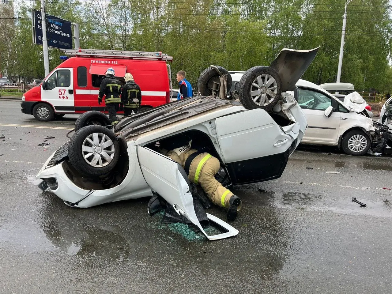 В Уфе водитель Volkswagen, въехавший 1 мая в три машины и ставший причиной гибели 65‑летней женщины, получил 3,5 года лишения свободы и трёхлетний запрет на вождение.