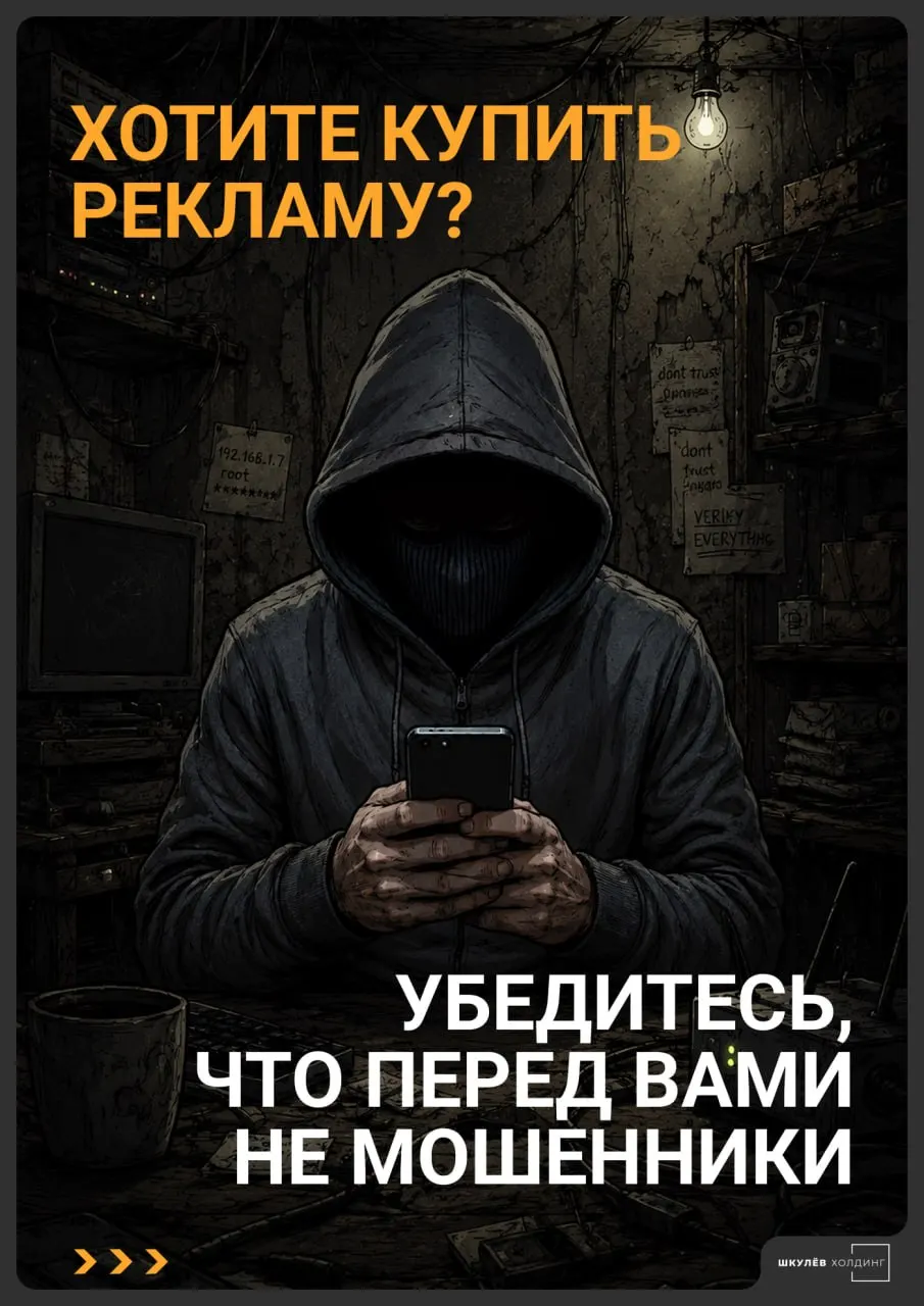 Злоумышленники предлагают «дешёвую» рекламу, присылают ссылку для оплаты и исчезают. Небольшой чек‑лист, который поможет проверить собеседника и защитить деньги.