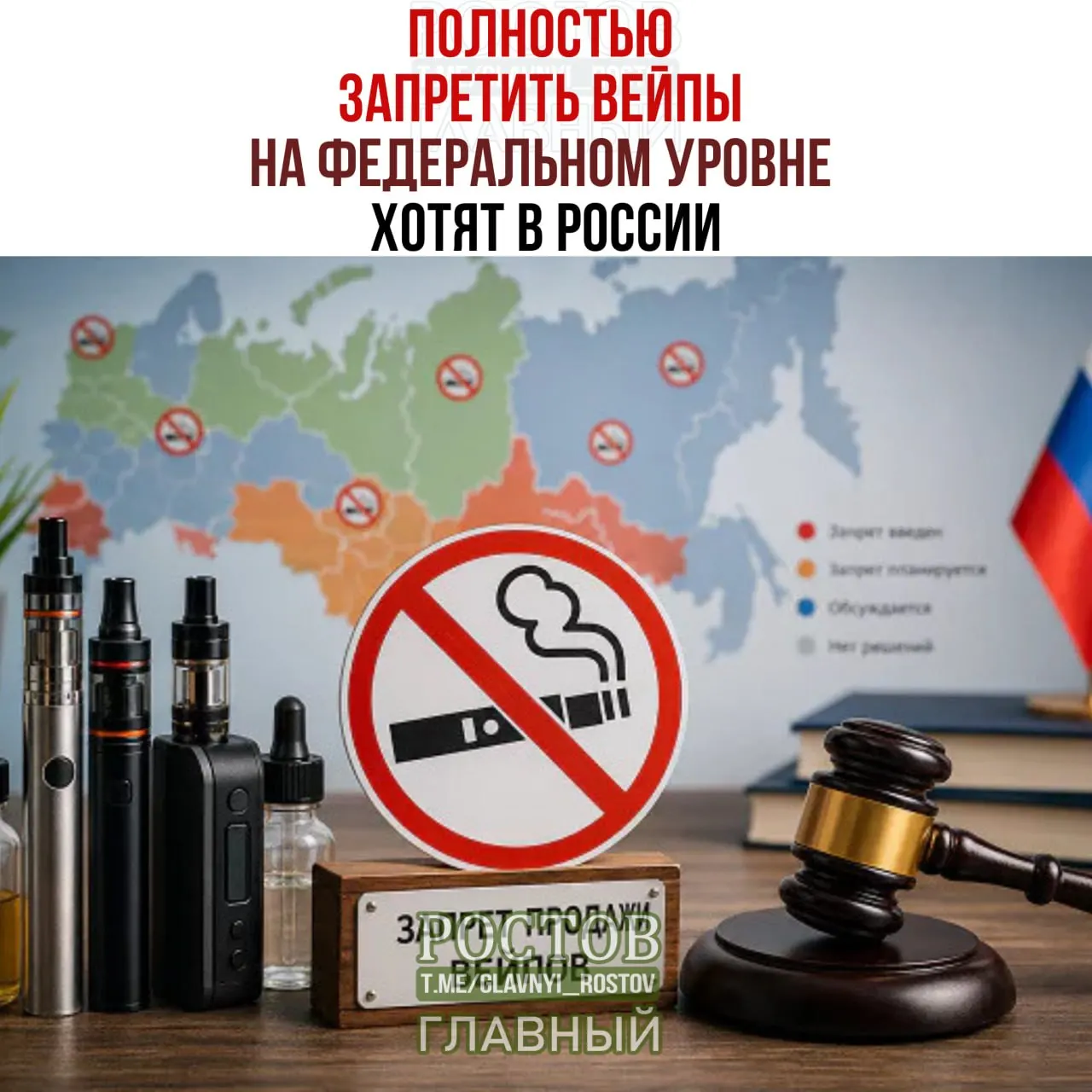 Общественные деятели предлагают запретить производство и продажу вейпов по всей стране; регионы могут вводить локальные ограничения, федерального запрета пока нет.
