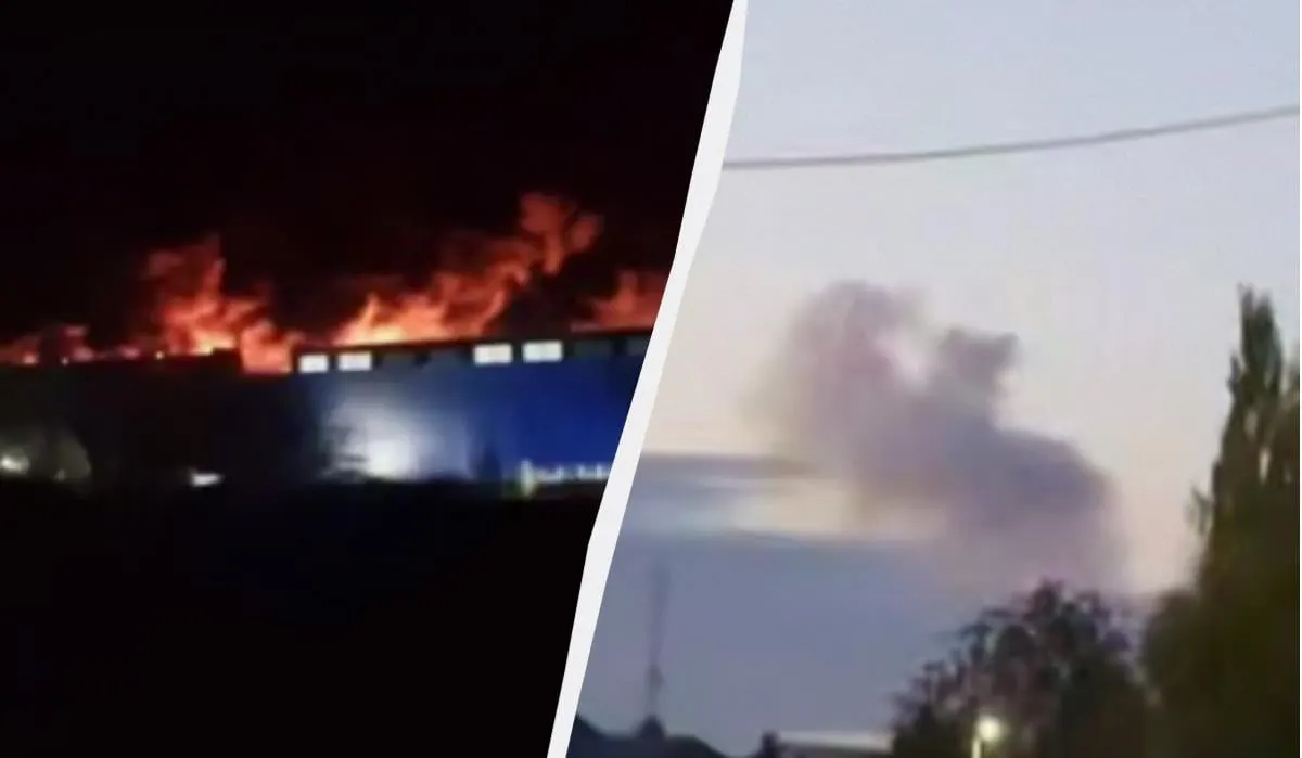 Ночью в Рязанской области и Башкортостане произошли пожары на промышленной инфраструктуре и сбои в работе облачных сервисов после серии атак. Уточнения продолжаются.